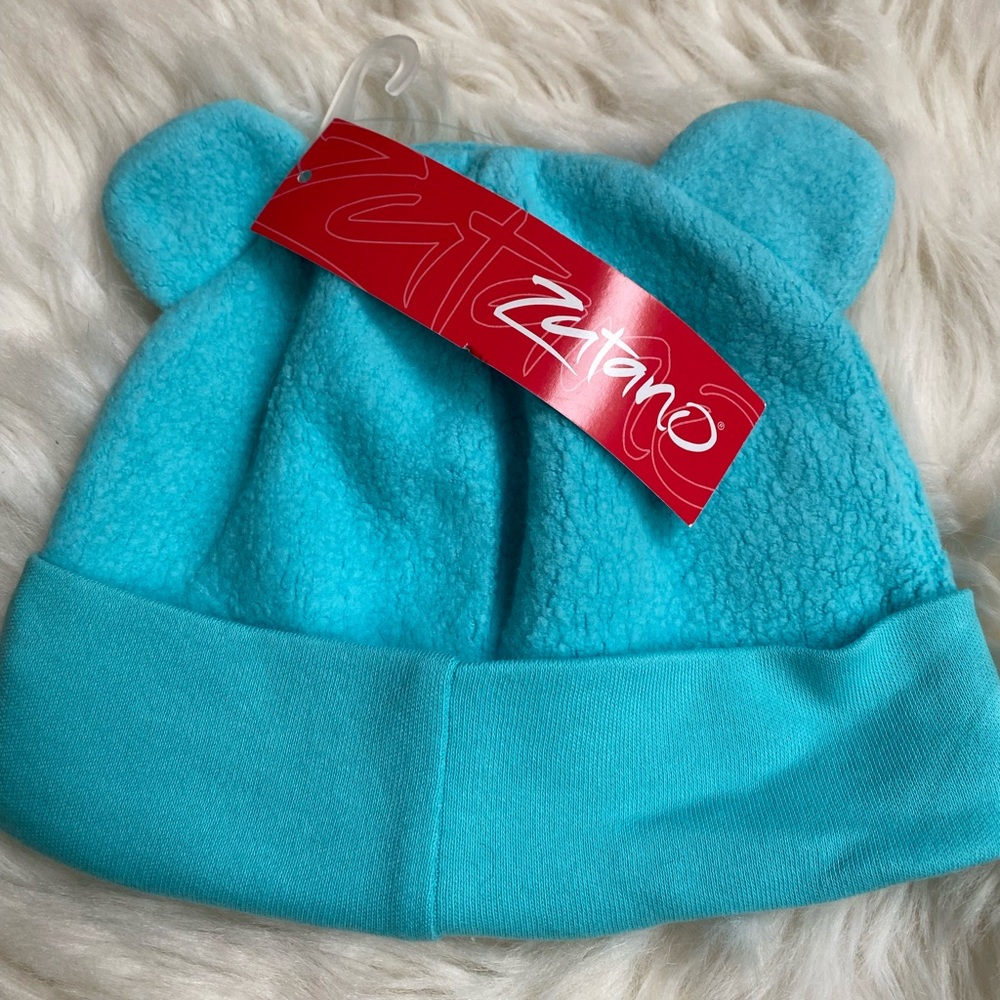 Zutano baby/toddler bear ear hat NWT